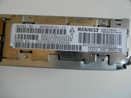 Poste autoradio renault - autoradio, clio