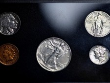 1942 mezzo dollaro - , walking