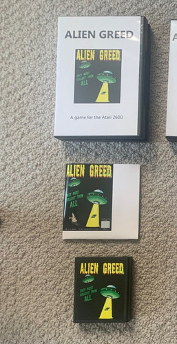 Alien greed atari 2600 vcs - atari,