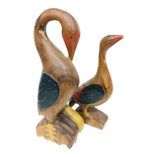 Coppia Uccelli Acquatici In