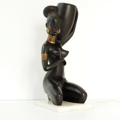 Lampada tavolo africana - lampada,