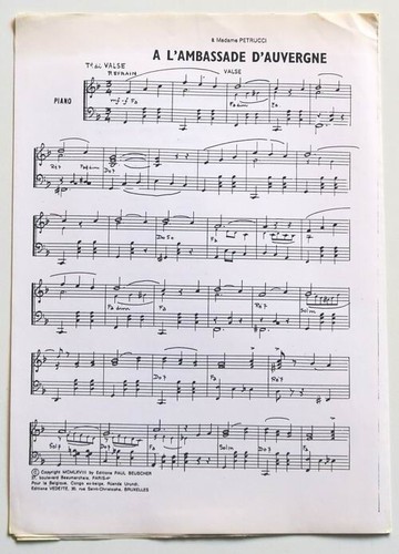 Partition sheet music - , jean