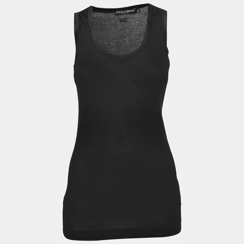 Canotta dolce gabbana nera - canotta,