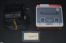 Console Nintendo Game Boy Advance SP GBA SP con Gioco Caricatore Originale