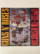 Guns N' Roses –  Appetite For Destruction / LP 33 Giri GEFFEN  1st. Press Mint