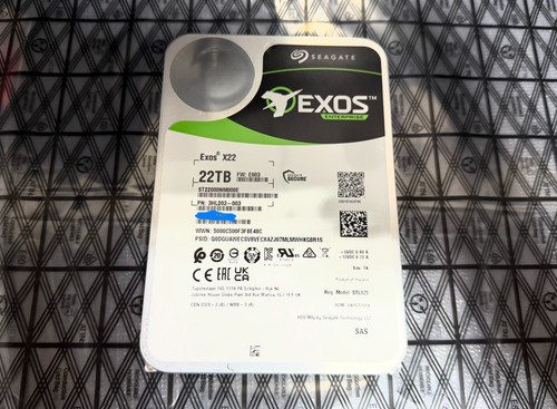 Seagate st22000nm000e exos x22 - seagate,