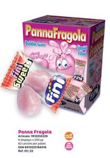 Fini gomme panna e fragola