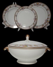 VINTAGE SERVIZIO TAVOLA PIATTI PORCELLANA ROSENTHAL CLASSIC ROSE GRECA FRUTTI
