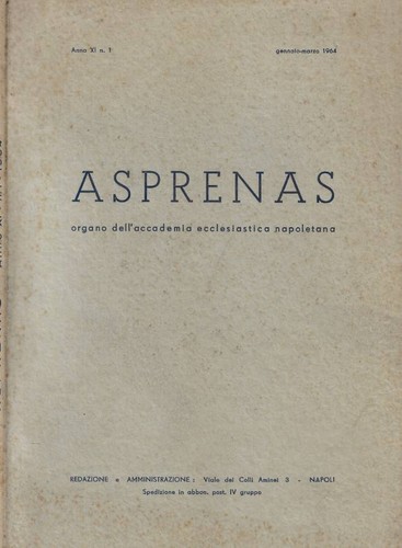 Asprenas anno 1964 - asprenas,