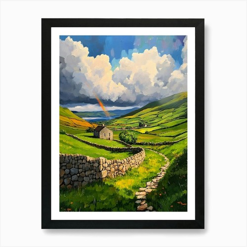 Rolling hills ireland - of,