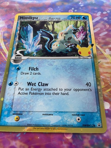Pokemon tcg mimikyu delta - tcg,