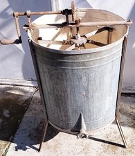 ESTRATTORE MIELE SMIELATORE IN FERRO ZINCATO SMALTATO GRANDI DIMENSIONI