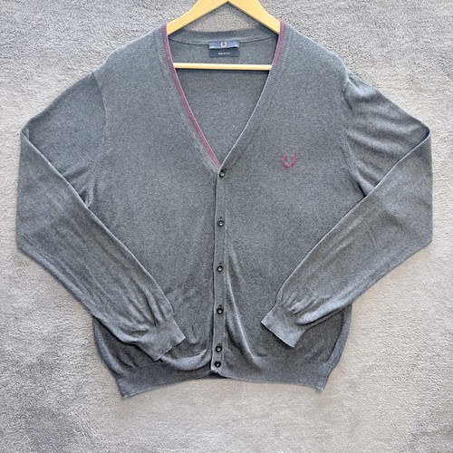Fred perry cardigan grigio - fred,