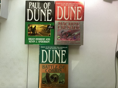 Dune book lot battle corrin - dune,