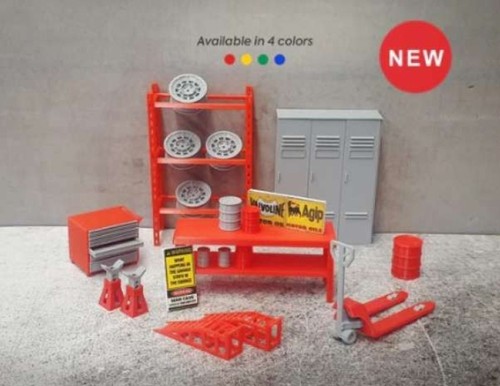 Accessories diorama set - accessories,