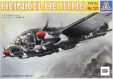 Heinkel he111h 6 plastic - heinkel,