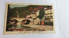 Varallo Sesia - Ponte sul Mastellone, Vercelli - cartolina viaggiata anni '30