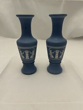 Coppia di vasi in vetro