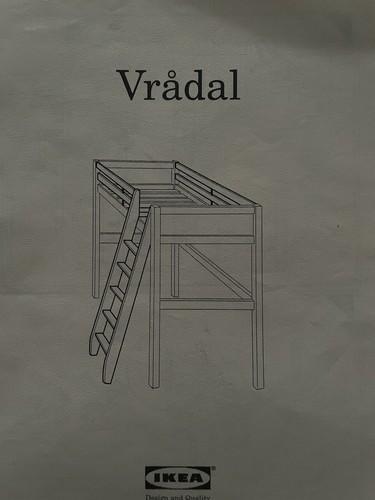 Letto soppalco ikea vrådal - a,