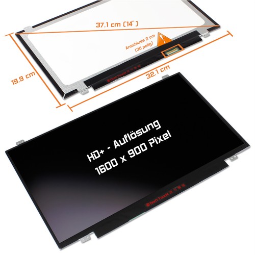 Display led opaco adatto - led, 14,0"