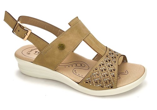 Tiglio 2396 blu beige sandali - 2396,