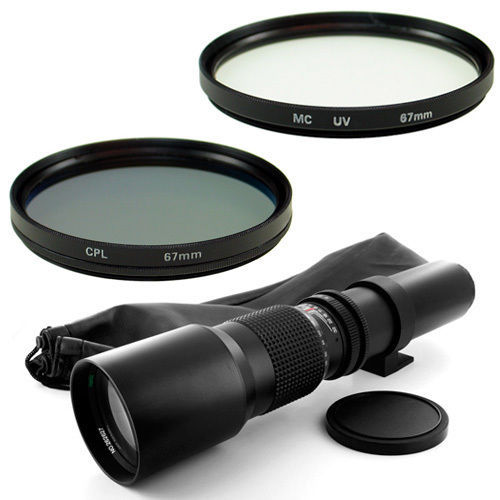 Filtro teleobiettivo 500 - , mm