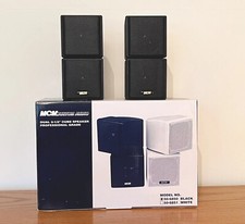 MCM Custom Audio 2 1/2" Altoparlanti Cubo Grado Professionale - Nero - Modello 50-6850