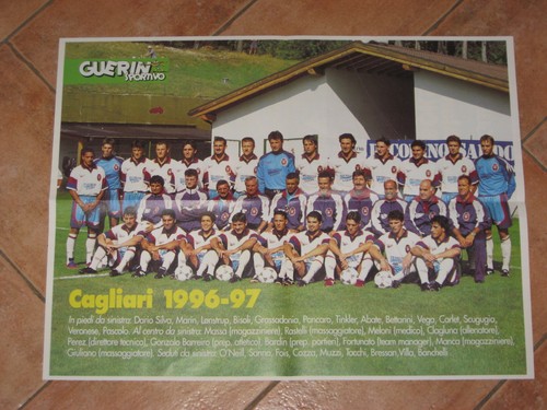 Poster cagliari calcio - cagliari,