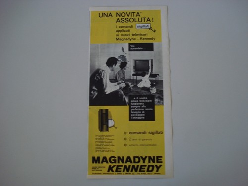 Advertising pubblicità 1962 - advertising,