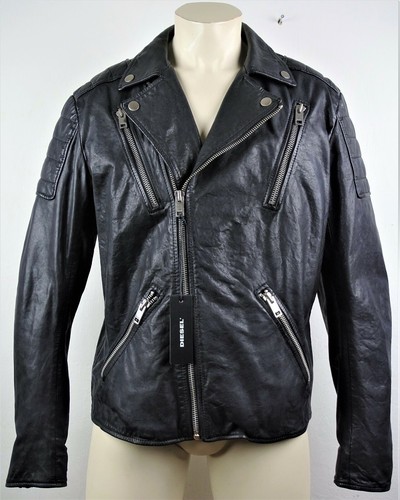 Diesel pusmir jacket leather - r-pusmir,