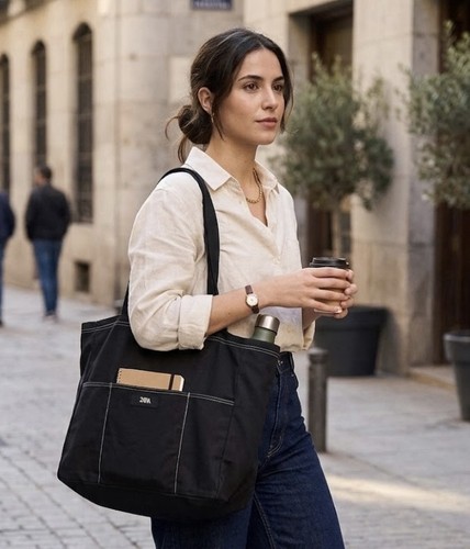 Zara borsa tracolla shopper - a,