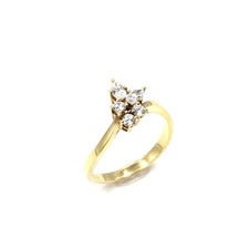 Anello in oro giallo 18 kt