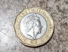 Moneta Rara Inglese 2017 Regina Elisabetta II