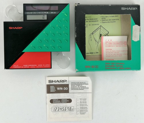 Sharp 30b calcolatrice - calcolatrice,