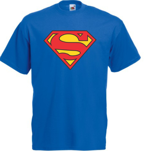 Shirt superman blu - shirt,