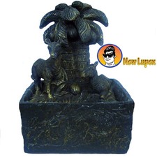 FONTANA ZEN IN RESINA PALMA IDEA REGALO LUPEX