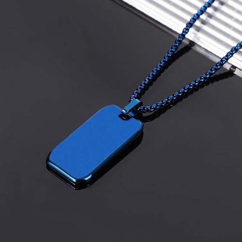 Dog plate necklace finitura - dog,