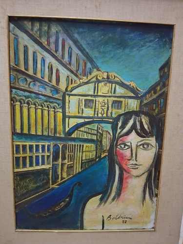 Gustavo boldrini olio su - boldrini,,