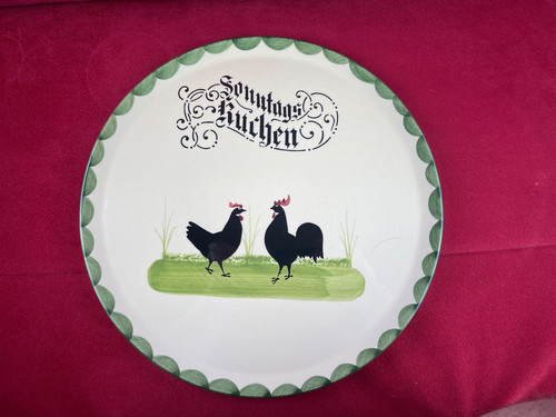 Zeller ceramica gallo - gallo, e