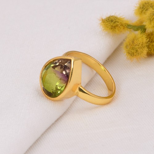 Anello fidanzamento quarzo - anello, di