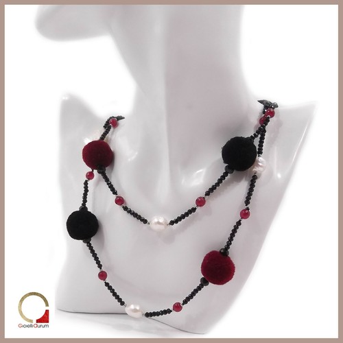 Collana donna lunga con - collana,