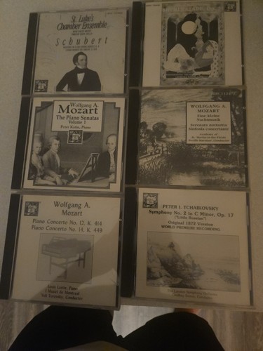 Mozart cds - 6,