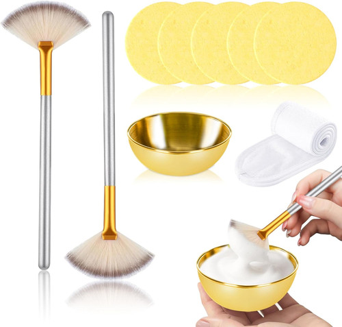 Set pennelli per maschera - set,