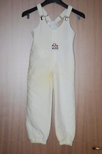 vintage salopette ski suit jet