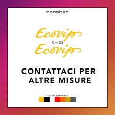 2 Adesivi per camper Laika Ecovip adesivo - scritte adesive caravan