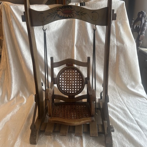 Sedia vintage vimini - in,