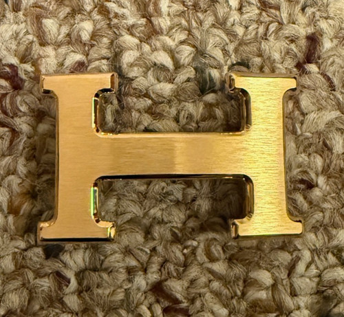 Fibbia cintura hermes - fibbia, h