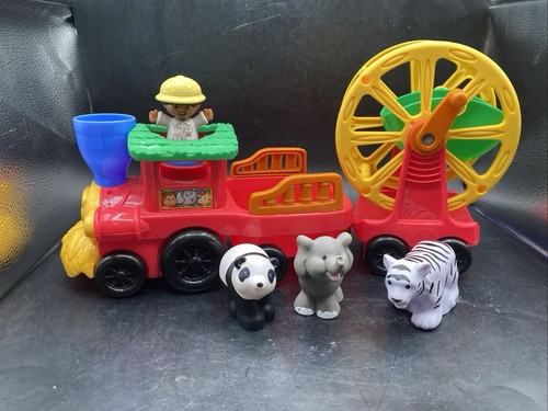 Treno zoo little people - people, animal