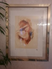 Litografia Nudo Di Donna -