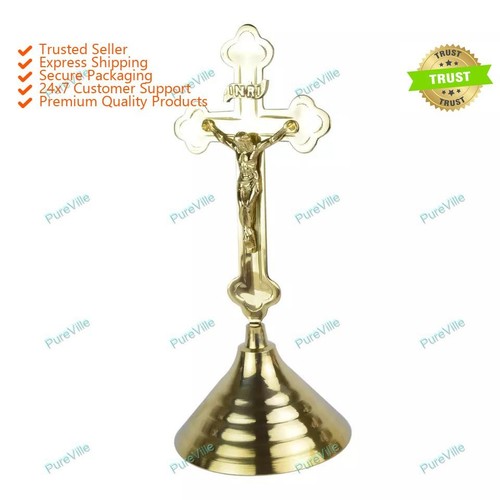 Statua cristiana ottone - in, 16"